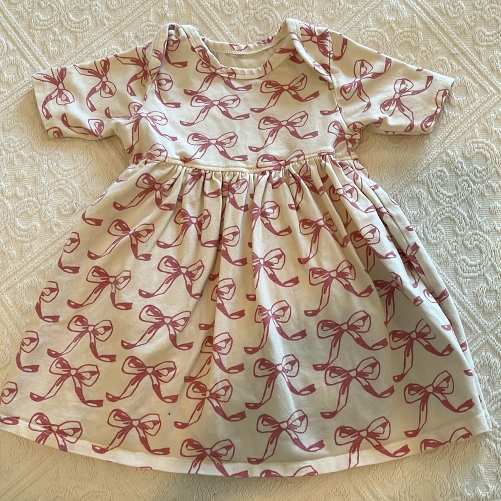 Pink Chicken Bow Dress